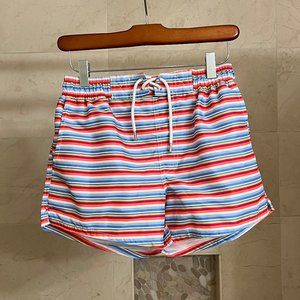 2(x)ist Ibiza striped swim short, 3.5" inseam, men's size S, new with tags